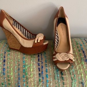 Gianni bini wedge shoes size 8.5